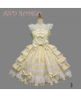 Pink Gothic Lolita Maid Dress Cosplay Costume