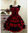 Pink Gothic Lolita Maid Dress Cosplay Costume