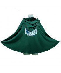 Attack on Titan Survey Corps 2 end Cloak Cape Cosplay Costumes