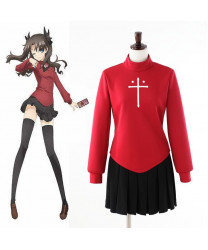 Fate stay night Tohsaka Rin Cosplay Dress Costume