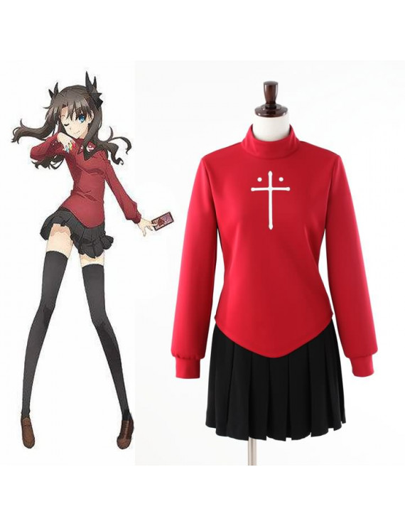 Fate stay night Tohsaka Rin Cosplay Dress Costume