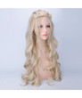 Game of Thrones Daenerys Targaryen Khaleesi Long Blonde Cosplay Wig