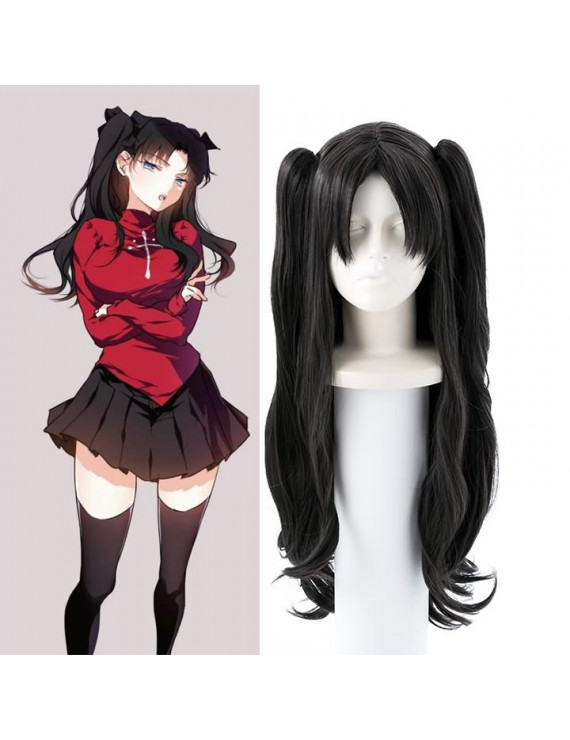 Fate Stay Night Tohsaka Rin Cosplay Wig