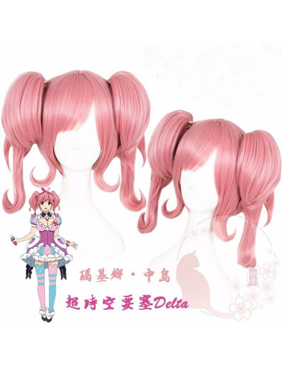 Macross delta Makina Nakajima Cosplay wig 