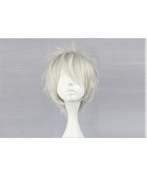 Naruto Senju Tobirama Short Gray Cosplay Wig