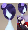 Naruto Konan Purple Short Straight Cosplay Costume Wig