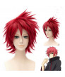 Naruto Akasuna no Sasori Red Short Straight Cosplay Wig