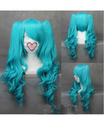 VOCALOID 2 Hatsune Miku Mixed Blue Cosplay Wig