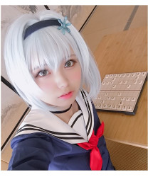 The Ryuo's Work is Never Done! Ginko Sora Cosplay Wig