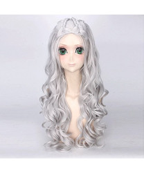 Game of Thrones Daenerys Targaryen Gray Cosplay Wig