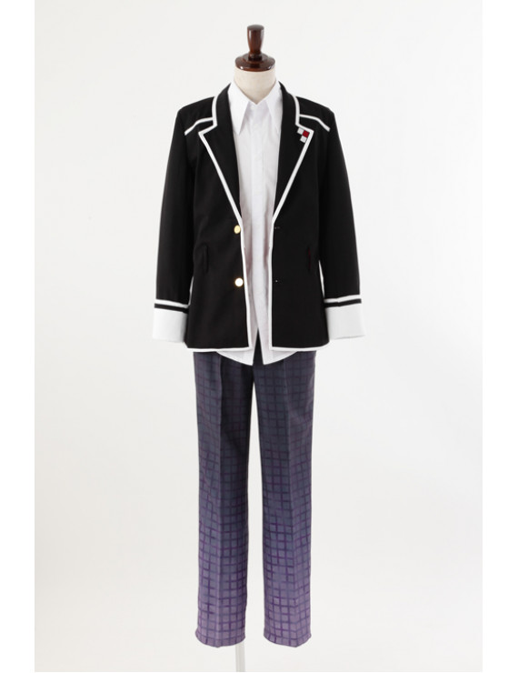 Diabolik Lovers Sakamaki Kanato Men's Uniform Cosplay Outfit Costume