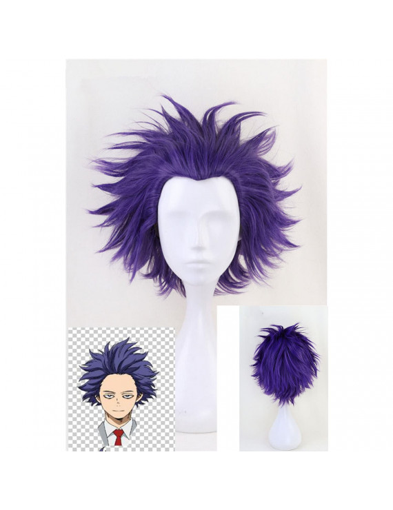 My Hero Academia Shinso Hitoshi Cosplay Hair Wig