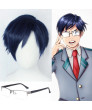 Boku No Hero Akademia My Hero Academia Ingenium Iida Tenya Blue Cosplay Wig