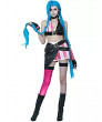 League Of Legends LOL Jinx Cosplay Suit Costume 