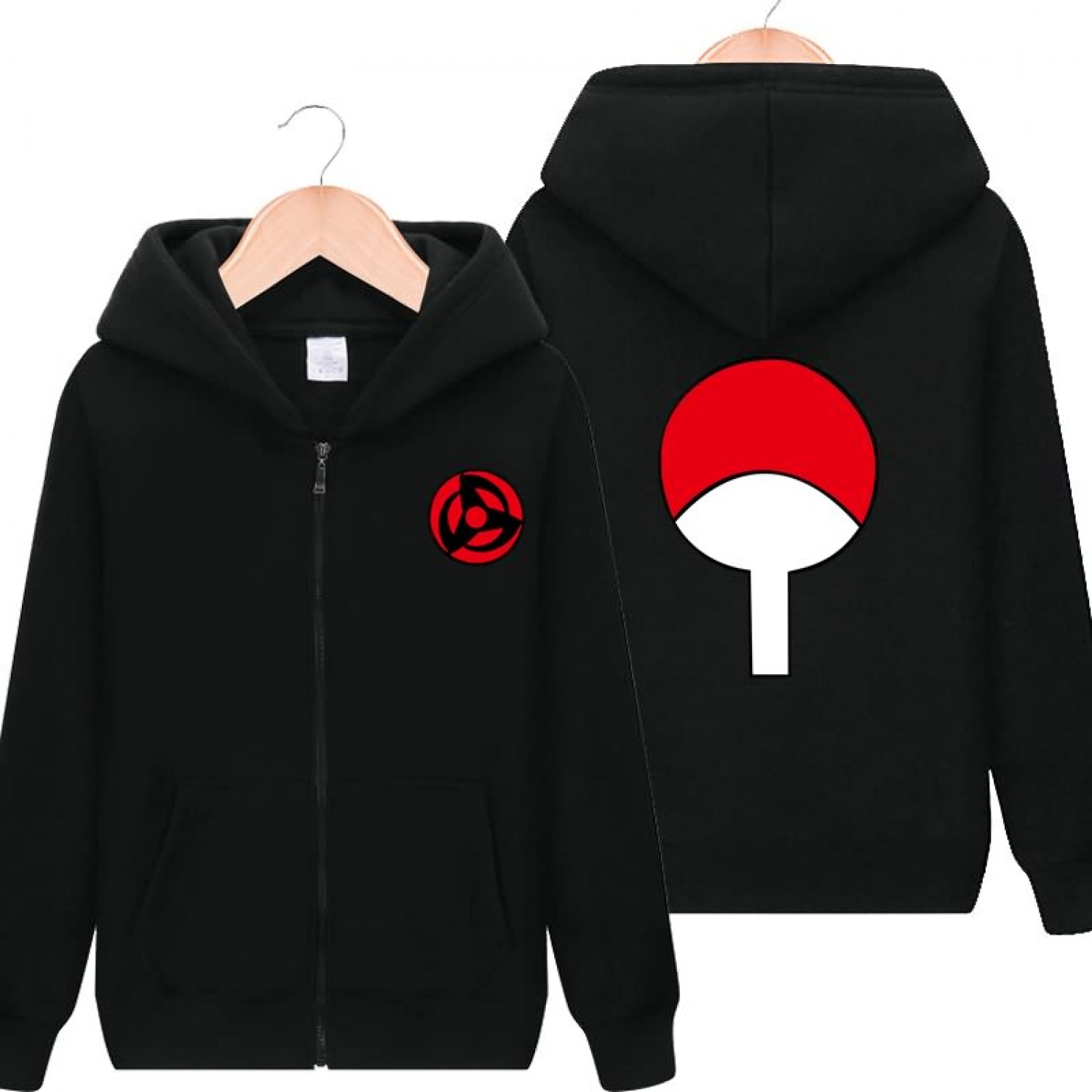 naruto uchiha clan hoodie