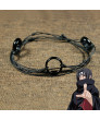 Naruto Uchiha Itachi Necklace Cosplay Props with Three Rings