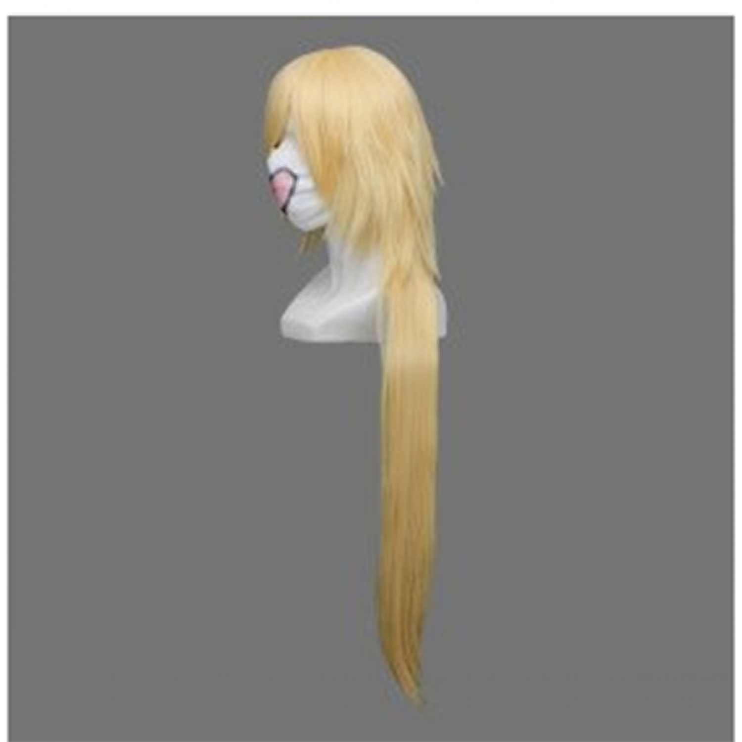 Bleach Tear Halibel Yellow Long Cosplay Wig ( free shipping ) 22.99