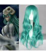 Bleach Neliel Tu Oderschvank Long Wavy Cyan Cosplay Wig