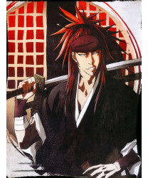 Bleach 6th Division Abarai Renji Cosplay Wig