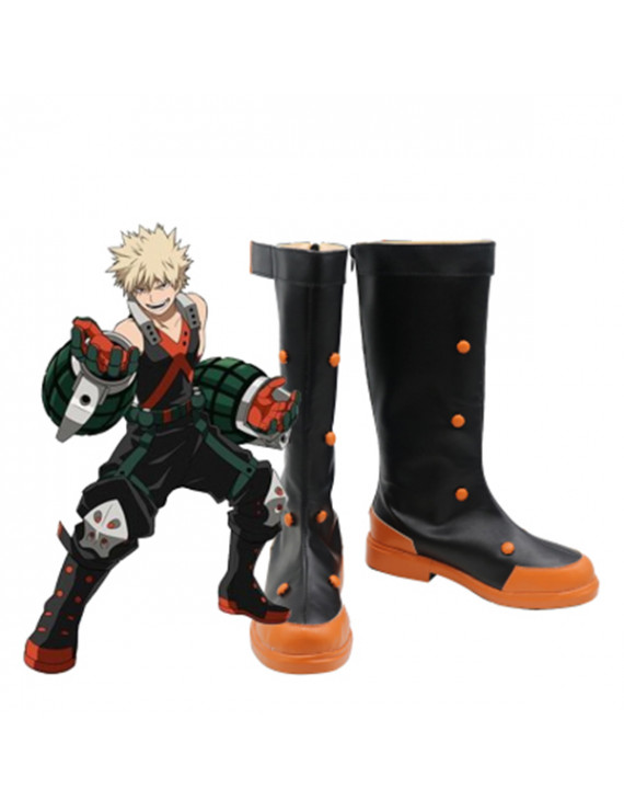 My Hero Academia Boku no Hero Academia Bakugou Katsuki Cosplay Shoes Boots