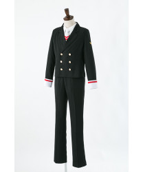 Clear Card Sakura Boy's Winter Clothes Cosplay Costume