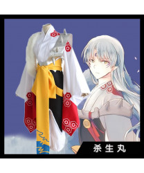 Inuyasha Sesshoumaru Kimono Cosplay Costumes Halloween