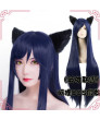 League of Legends LOL Ahri Blue Cosplay Wig 100 cm