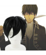 Gintama Hijikata Toushirou Black Short Cosplay Wig