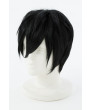 Gintama Hijikata Toushirou Black Short Cosplay Wig