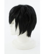 Gintama Hijikata Toushirou Black Short Cosplay Wig