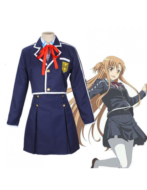 Sword Art Online Yuuki Asuna Uniforms