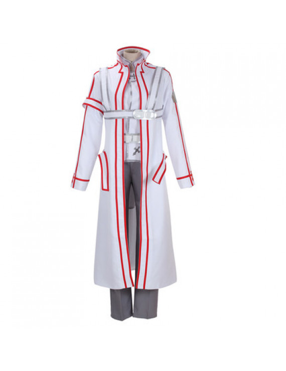 Sword Art Online Kirigaya Kazuto White Cosplay Costumes