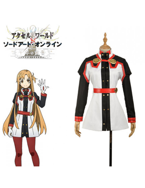 Sword Art Online Yuuki Asuna Cosplay Costumes