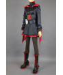 RWBY Season 1 Ruby Rose Black Gothic Dress Cosplay Costume
