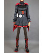 RWBY Season 1 Ruby Rose Black Gothic Dress Cosplay Costume