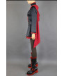 RWBY Season 1 Ruby Rose Black Gothic Dress Cosplay Costume