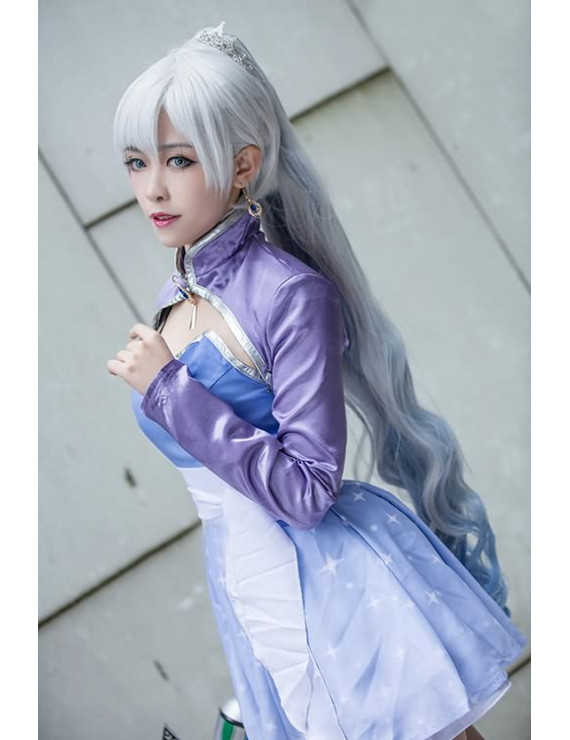 RWBY Season 1 Weiss Schnee Cosplay Costumes