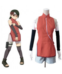 Naruto Uchiha Sarada Cheongsam Cosplay Costumes