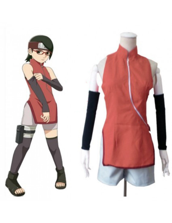 Naruto Uchiha Sarada Cheongsam Cosplay Costumes