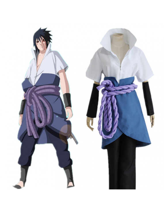 Naruto Uchiha Sasuke Fourth Generation Cosplay Costume