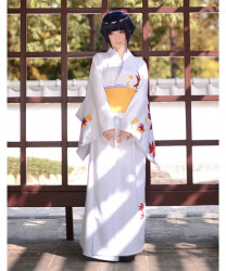 Naruto Hyuga Hinata Kimono Cosplay Costumes
