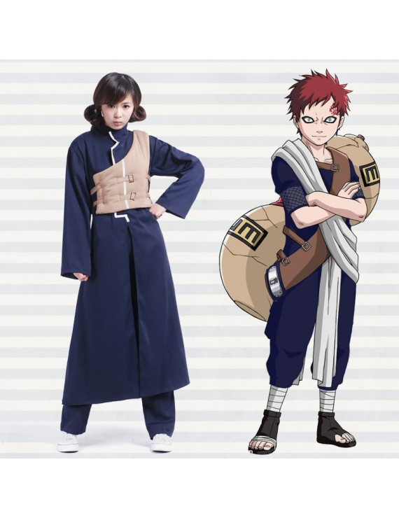 Naruto Gaara 5th Kazekage Cosplay Costumes