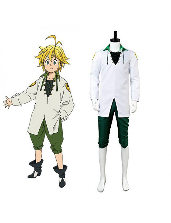 The Seven deadly sins Dragon's Sin of Wrath Meliodas Cosplay Costumes