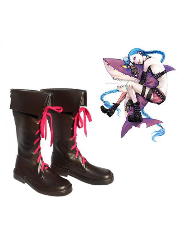 League of Legends Jinx Female Cosplay Shoes