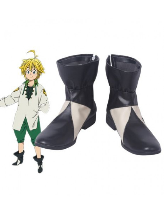 The Seven Deadly Sins Dragon's Sin of Wrath Meliodas Cosplay Shoes