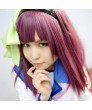 Angel Beats! Nakamura Yuri Purple Long Straight Cosplay Wig