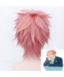 Ao no Exorcist Shima Renzou Pink Short Cosplay Wig