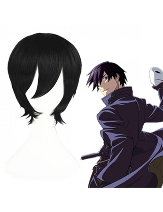 Ao No Exorcist Okumura Rin Black Short Cosplay Wig