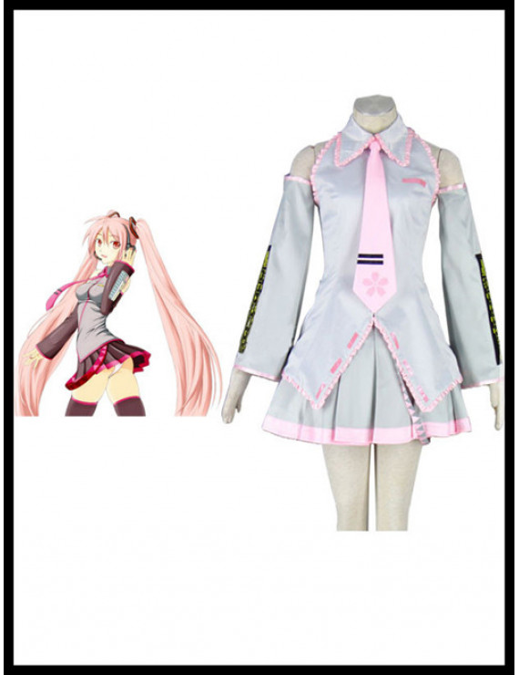 Vocaloid Sakura Hatsune Miku 2ND Cosplay Costumes