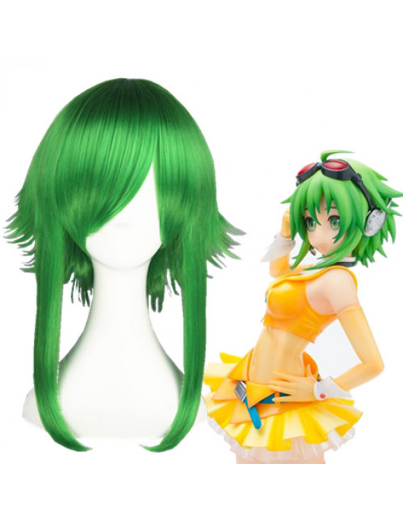 Vocaoid Gumi Short Green Cosplay Wig 55 cm